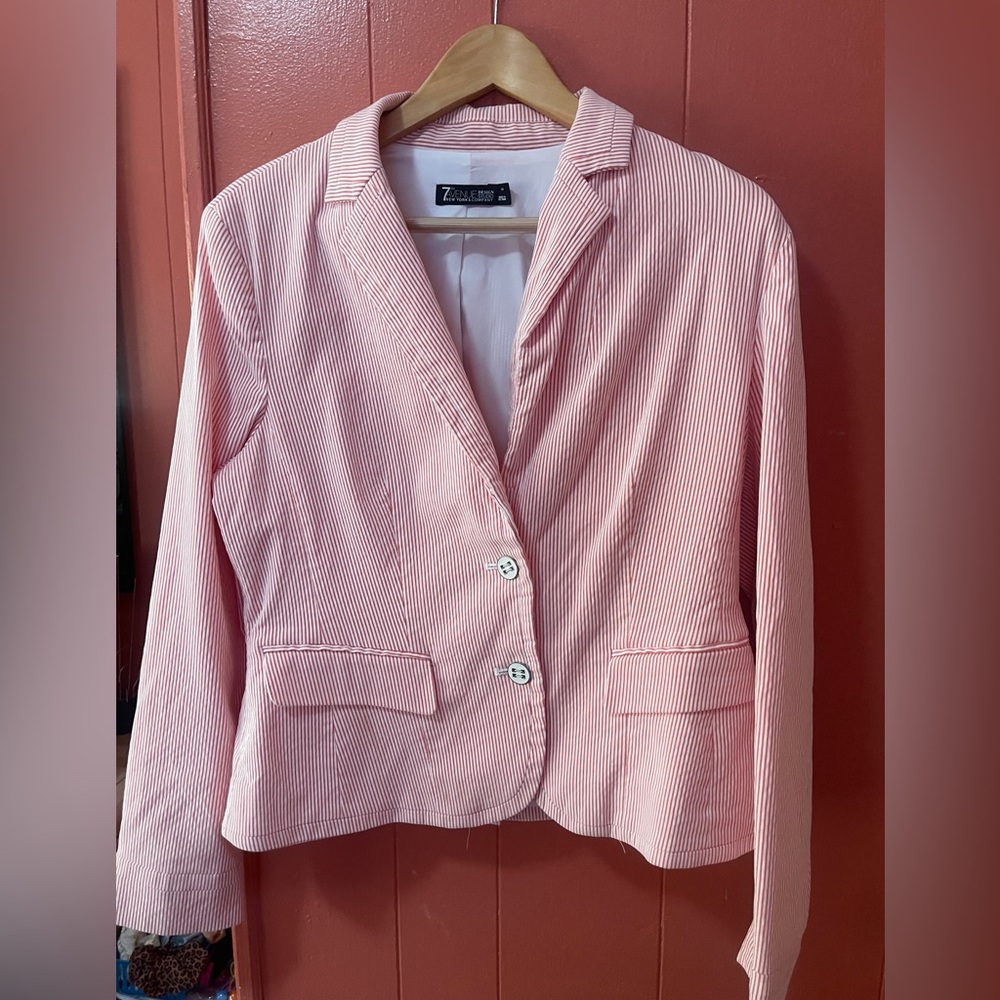 Striped Blazer